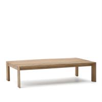Kave Home Ambra salontafel 140x82,5 cm acaciahout - thumbnail