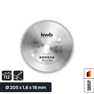 kwb 587511 Cirkelzaagblad 205 x 18 mm 1 stuk(s)