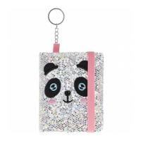Sleutelhanger Notitieboek Panda - thumbnail