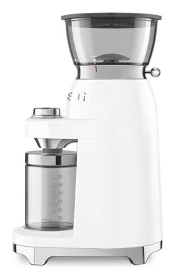 SMEG CGF03WHEU 50's Style Koffiemolen - Wit SMEG CGF03WHEU 50's Style Koffiemolen - Wit
