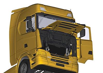 Italeri 3927 Scania S730 Highline 4x2 Vrachtwagen (bouwpakket) 1:24