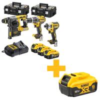 DeWALT DCK368P3T Accu combiset 3-delig 18V XR 5.0Ah in TSTAK - thumbnail