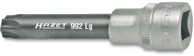 HAZET Dopsleutelbit 992LG-T55 · 1/2 inch (12,5 mm) vierkant hol · Binnen-TORX®-profiel · SW T55 HAZET Dopsleutelbit 992LG-T55 · 1/2 inch (12,5 mm) vierkant hol · Binnen-TORX®-profiel · SW T55