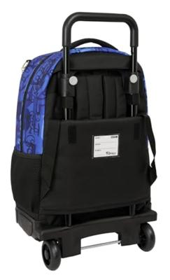 Schoolrugzak met Wielen El Niño Roller Blauw Zwart 33 x 45 x 22 cm Schoolrugzak met Wielen El Niño Roller Blauw Zwart 33 x 45 x 22 cm