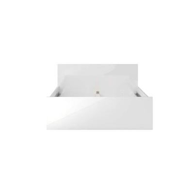 Bed Naia - hoogglans wit - 140x200 cm - Leen Bakker
