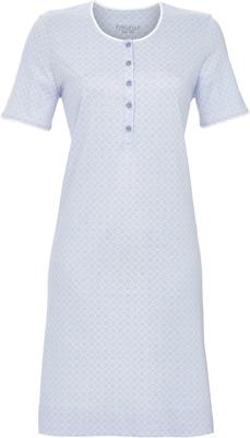 Minimalistisch blauw nachthemd Ringella