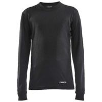 Craft Baselayer Set Thermoset Kinderen Black 110-116 - thumbnail