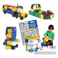 Clics bouwblokken bouwset 10in1 - thumbnail
