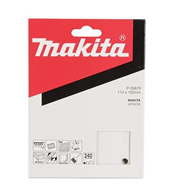 Makita P-35879 Schuurvel K240 114x102 White Makita P-35879 Schuurvel K240 114x102 White
