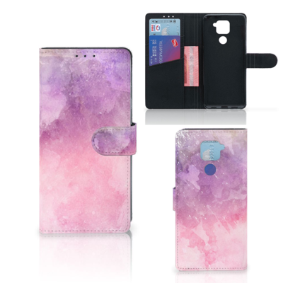 Hoesje Xiaomi Redmi Note9 Pink Purple Paint