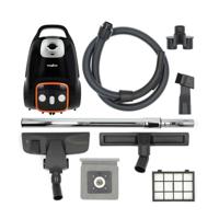 Nedis Stofzuiger | 700 W | 3.0 l | Hepa 13 | Antraciet / Oranje / Zwart - VCBG250GY - thumbnail