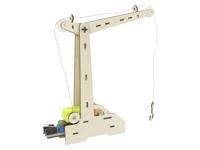 Sol Expert 19590 Motorbetriebener Kran Elektronica, Experimenten, Knutselen, Natuurkunde Bouwpakket Vanaf 14 jaar - thumbnail