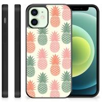iPhone 12 Mini Silicone Case Ananas - thumbnail