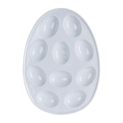 Imperial Kitchen Eierschaal wit aardewerk voor 10 eieren