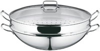 WMF 07.9256.6040 pan Rond Wok/roerbakpan - thumbnail
