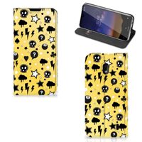 Mobiel BookCase Nokia 2.2 Punk Geel - thumbnail