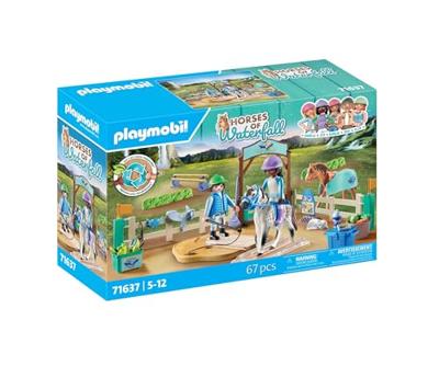 PLAYMOBIL Horses of Waterfall moderne paardrijschool 71637