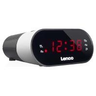 Lenco CR-07 Wekkerradio Wit - thumbnail