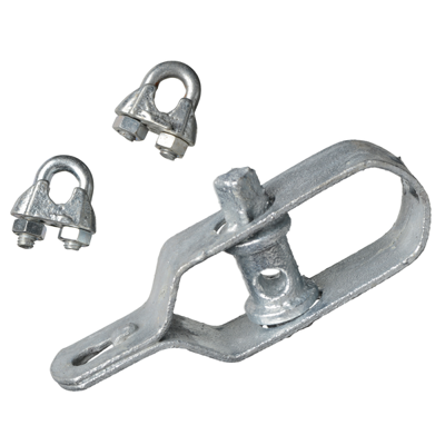 Nature draadspanset 2 klemmen verzinkt