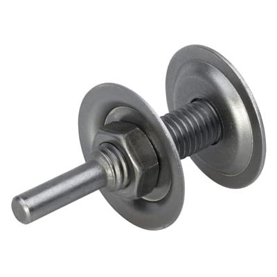 Wolfcraft Opspan-as | Boring 10mm | 6mm | 1 stuk - 2116000