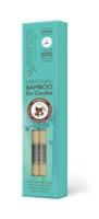 Fuss Free Nat Ear candles bamboo 1 Paar - thumbnail