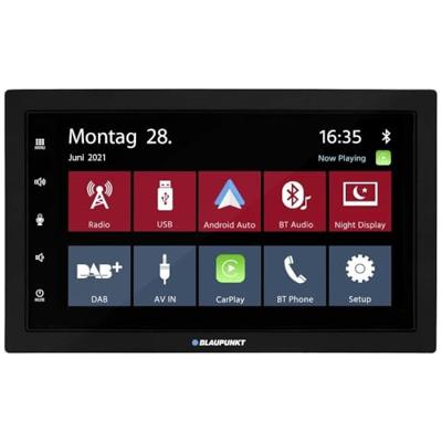 Blaupunkt Mannheim 600 DAB Autoradio met scherm dubbel DIN Android Auto, Aansluiting voor stuurbediening, Aansluiting voor achteruitrijcamera, Apple CarPlay, Blaupunkt Mannheim 600 DAB Autoradio met scherm dubbel DIN Android Auto, Aansluiting voor stuurbediening, Aansluiting voor achteruitrijcamera, Apple CarPlay,