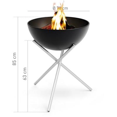 Höfats - Vuurschaal met Standaard Hoog - Höfats | Bowl 70