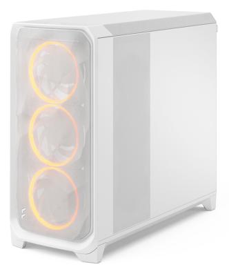 Fractal Design FD-C-MES3X-06 Full Tower PC-behuizing Wit Stoffilter