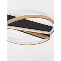 Lyora Design plafondlampElize zwart met goud Ø 43,2cm - 9248114 - thumbnail