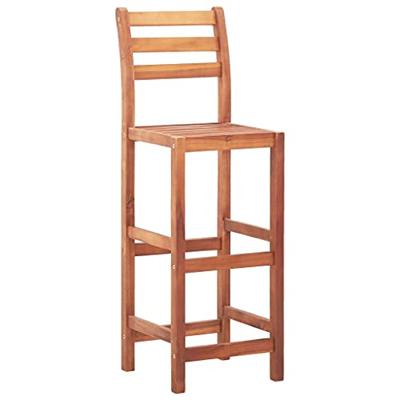 VidaXL Barstoelen 4 st massief acaciahout VidaXL Barstoelen 4 st massief acaciahout