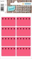 Etiket herma 3772 26x40mm diepvries rood 48st - thumbnail