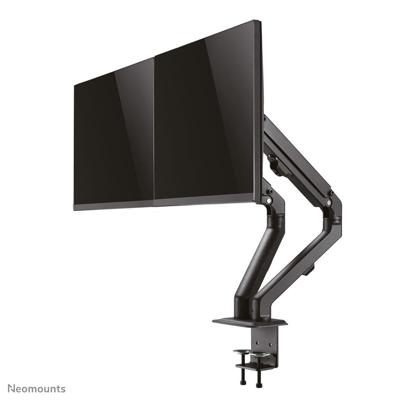 Neomounts FPMA-D650DBLACK Monitor-tafelbeugel Aantal monteerbare displays: 1 Display(s) 43,2 cm (17) - 68,6 cm (27) Zwart Kantelbaar, Zwenkbaar, Roteerbaar, In