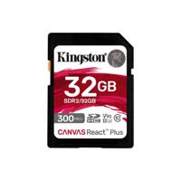 Kingston Canvas React Plus 32 GB SDHC geheugenkaart - thumbnail