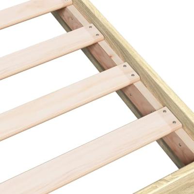 Bedframe zonder matras hout sonoma eikenkleurig 180x200 cm