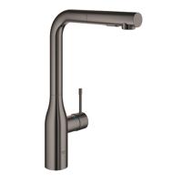 Grohe Essence New keukenkraan hoge uitloop uittrekbare handdouche hard graphite - thumbnail