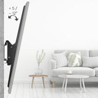 Hama TV-Muurbeugel Kantelbaar voor Schermen tot 305 cm Wandafstand 2.8 cm Zwart - thumbnail