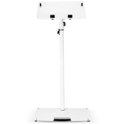 Gravity LTS T 02W laptopstatief met verstelbare houders & stalen baseplate