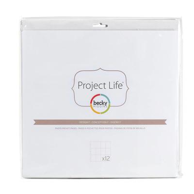 Project Life • page protectors design f 12pcs