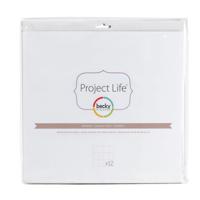 Project Life • page protectors design f 12pcs - thumbnail