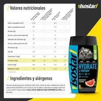 Isostar Energy Hydrate & Perform Powder Grapefruit - thumbnail