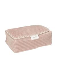 Koeka babydoekjes box Vik 12x20 cm oudroze - thumbnail