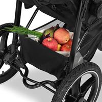 HAUCK - All-terrain kinderwagen - RUNNER 2 - 3 wielen - opvouwbaar met één hand - Zwart - thumbnail