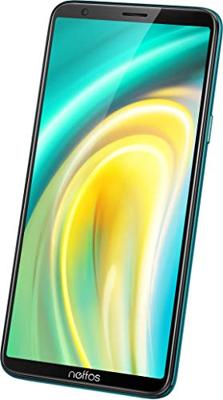 Neffos A5 Dual-SIM smartphone (15,2 cm (5,99 inch) HD+ display, 16 GB intern geheugen, 5 MP camera, Android 9.0 Go Edition) Emerald Green