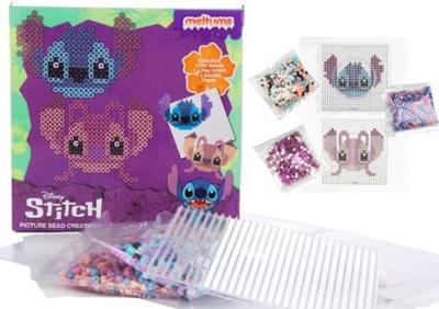 Dinotoys Apeldoorn Stitch strijkkralen set met 1200 kraaltjes - thumbnail