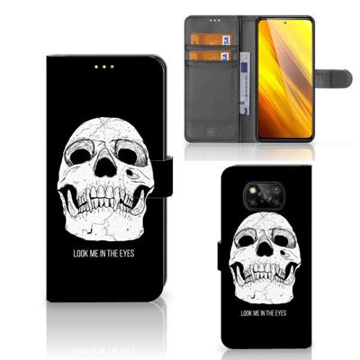 Telefoonhoesje met Naam Xiaomi Poco X3 | Poco X3 Pro Skull Eyes Telefoonhoesje met Naam Xiaomi Poco X3 | Poco X3 Pro Skull Eyes