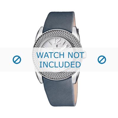 Festina horlogeband F16592/5 Leder Donkergrijs 21mm