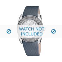 Festina horlogeband F16592/5 Leder Donkergrijs 21mm - thumbnail