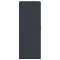 Archiefkast 90x40x105 cm staal antracietkleurig - thumbnail