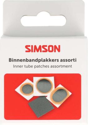Binnenbandpleisters Simson assortiment 9-delig Binnenbandpleisters Simson assortiment 9-delig