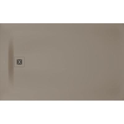 Duravit Sustano Douchebak - 160x100x3cm - Rechthoek - DuraSolid Greige mat 720286640000000 Duravit Sustano Douchebak - 160x100x3cm - Rechthoek - DuraSolid Greige mat 720286640000000